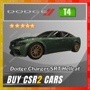 Csr2 Dodge Charger Srt Hellcat Gold Stars Car | Csr2 Mods