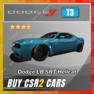 Csr2 Dodge Lb Srt Hellcat Gold Stars Car | Csr2 Mods