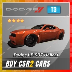 Csr2 Dodge Lb Srt Hellcat Gold Stars Car | Csr2 Mods