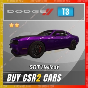 Csr2 Dodge Srt Hellcat Gold Stars Car | Csr2 Mods