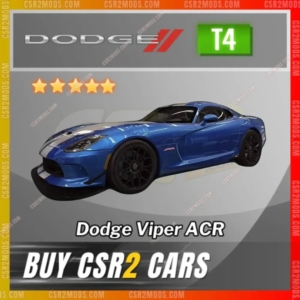 Csr2 Dodge Viper Acr Gold Stars Car | Csr2 Mods