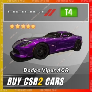 Csr2 Dodge Viper Acr Gold Stars Car | Csr2 Mods