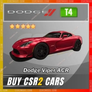 Csr2 Dodge Viper Acr Gold Stars Car | Csr2 Mods