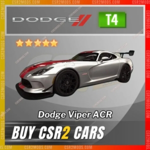 Csr2 Dodge Viper Acr Gold Stars Car | Csr2 Mods