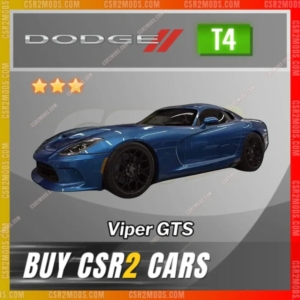Csr2 Dodge Viper Gts Gold Stars Car | Csr2 Mods