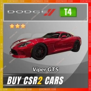 Csr2 Dodge Viper Gts Gold Stars Car | Csr2 Mods