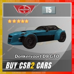 CSR2 Donkervoort D8 Gto Gold Stars Car | CSR2 MODS
