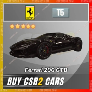 CSR2 Ferrari 296 Gtb Gold Stars Car | CSR2 MODS