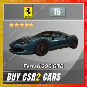 Csr2 Ferrari 296 Gtb Gold Stars Car | Csr2 Mods