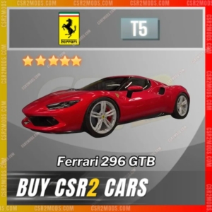 Csr2 Ferrari 296 Gtb Gold Stars Car | Csr2 Mods