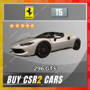 Csr2 Ferrari 296 Gts Gold Stars Car | Csr2 Mods