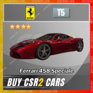 Csr2 Ferrari 458 Speciale Gold Stars Car | Csr2 Mods