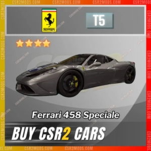 Csr2 Ferrari 458 Speciale Gold Stars Car | Csr2 Mods