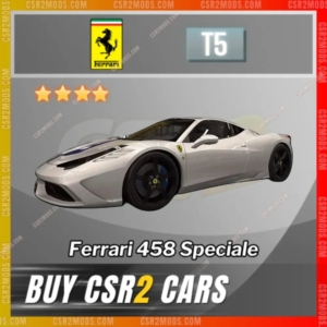 Csr2 Ferrari 458 Speciale Gold Stars Car | Csr2 Mods
