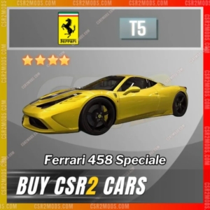 Csr2 Ferrari 458 Speciale Gold Stars Car | Csr2 Mods