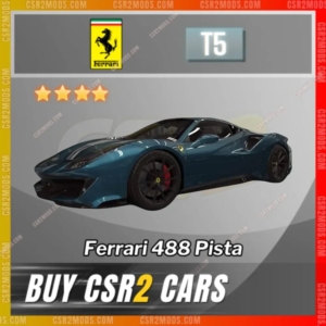 Csr2 Ferrari 488 Pista Gold Stars Car | Csr2 Mods