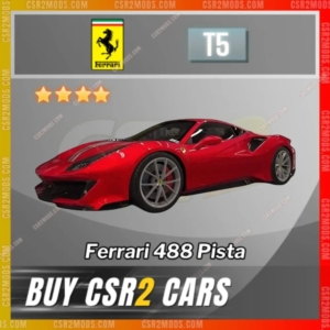 Csr2 Ferrari 488 Pista Gold Stars Car | Csr2 Mods