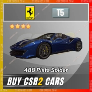 Csr2 Ferrari 488 Pista Spider Gold Stars Car | Csr2 Mods