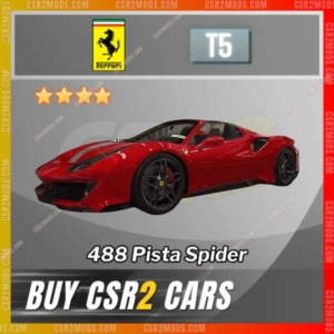 Csr2 Ferrari 488 Pista Spider Gold Stars Car | Csr2 Mods