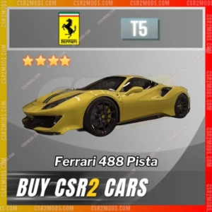 Csr2 Ferrari 488 Pista Gold Stars Car | Csr2 Mods