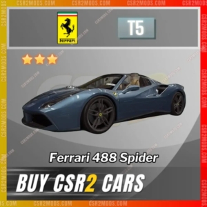 CSR2 Ferrari 488 Spider Gold Stars Car | CSR2 MODS