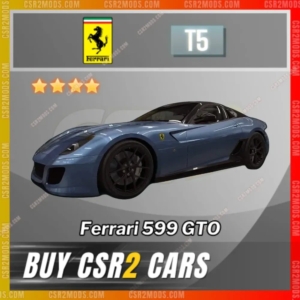 CSR2 Ferrari 599 Gto Gold Stars Car | CSR2 MODS