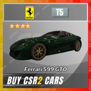 Csr2 Ferrari 599 Gto Gold Stars Car | Csr2 Mods