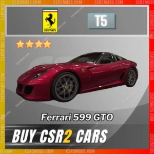 Csr2 Ferrari 599 Gto Gold Stars Car | Csr2 Mods
