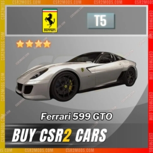 Csr2 Ferrari 599 Gto Gold Stars Car | Csr2 Mods