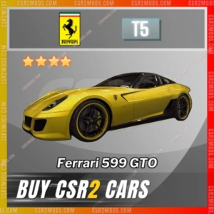 Csr2 Ferrari 599 Gto Gold Stars Car | Csr2 Mods