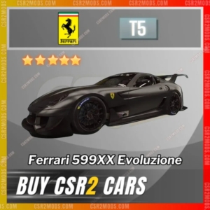 Csr2 Ferrari 599Xx Evo Gold Stars Car | Csr2 Mods