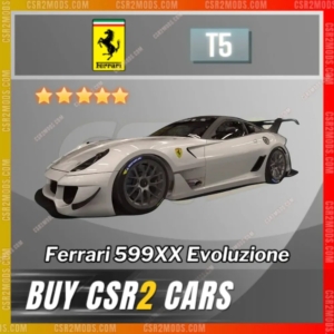 Csr2 Ferrari 599Xx Evo Gold Stars Car | Csr2 Mods
