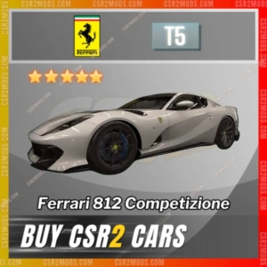Csr2 Ferrari 812 Competizione Gold Stars Car | Csr2 Mods