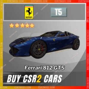Csr2 Ferrari 812 Gts Gold Stars Car | Csr2 Mods