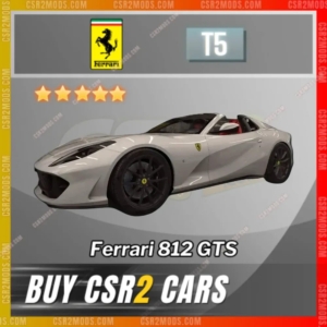 Csr2 Ferrari 812 Gts Gold Stars Car | Csr2 Mods