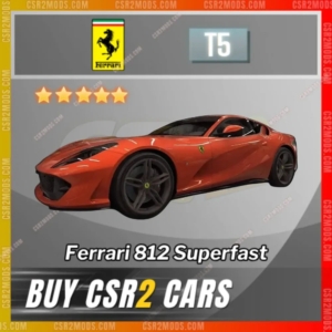 Csr2 Ferrari 812 Superfast Gold Stars Car | Csr2 Mods