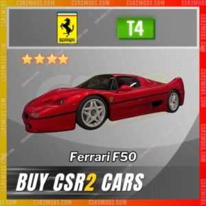 CSR2 Ferrari F50 Gold Stars Car | CSR2 MODS