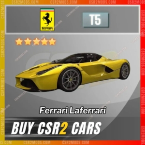 Csr2 Ferrari Laferrari Gold Stars Car | Csr2 Mods