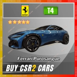 Csr2 Ferrari Purosangue Gold Stars Car | Csr2 Mods