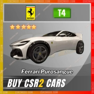 Csr2 Ferrari Purosangue Gold Stars Car | Csr2 Mods