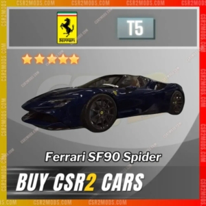 CSR2 Ferrari Sf90 Spider Gold Stars Car | CSR2 MODS