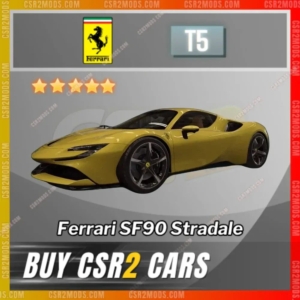 Csr2 Ferrari Sf90 Stradale Gold Stars Car | Csr2 Mods
