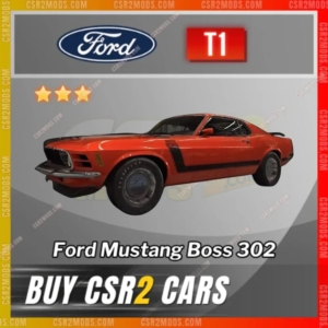 Csr2 Ford Mustang Boss 302 Gold Stars Car | Csr2 Mods