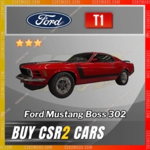 Csr2 Ford Mustang Boss 302 Gold Stars Car | Csr2 Mods