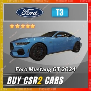 Csr2 Ford Mustang Gt 2024 Gold Stars Car | Csr2 Mods