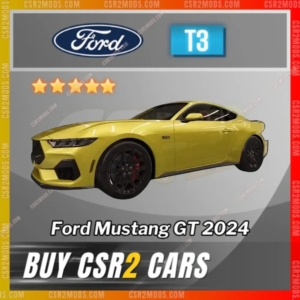 Csr2 Ford Mustang Gt 2024 Gold Stars Car | Csr2 Mods
