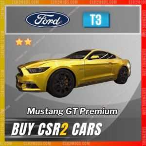 Csr2 Ford Mustang Gt Premium Gold Stars Car | Csr2 Mods