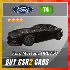CSR2 Ford Mustang Hpe750 Gold Stars Car | CSR2 MODS