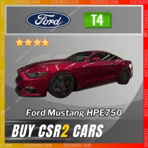 Csr2 Ford Mustang Hpe750 Gold Stars Car | Csr2 Mods