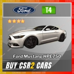 Csr2 Ford Mustang Hpe750 Gold Stars Car | Csr2 Mods